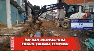 İSU'nun Dilovası'nda çalışmaları devam ediyor