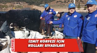 İzmit Körfezi hayalet ağlardan temizleniyor