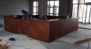 Kandıra Belediyesi hizmet binasında çalışmalar devam ediyor
