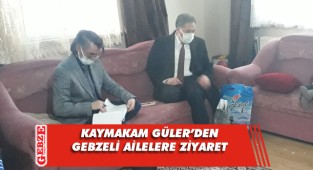 Kaymakam Güler'in gönülden gönüle ziyaretleri sürüyor