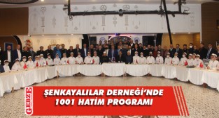 KEDFE’nin 1001 Hatim programı doldu taştı