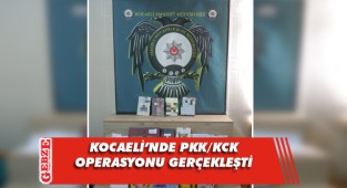 Kocaeli'de PKK/KCK operasyonunda 10 şüpheli yakalandı