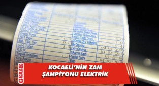 Kocaeli'nde Ocak ayı zam şampiyonu belli oldu