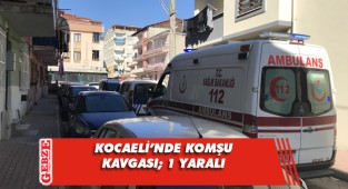 Komşuların kavgası kanlı bitti