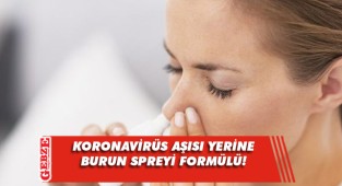Koronavirüse karşı burun spreyi