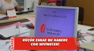 Küçük esnaf vergiden muaf tutuldu