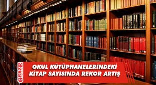 Okul kütüphanelerindeki kitap sayısı 4 ayda 50 milyona ulaştı