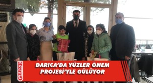 ÖNEM Projesi'yle Darıca'da çocukların yüzü güldü