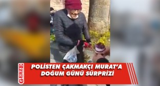 Polisten kalpleri yumuşatan sürpriz
