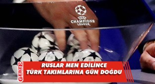Rusya'nın men edilmesi sonrası Türk takımlarına müjde