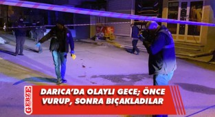 Tartıştıkları kişiyi hem vurdular hem de bıçakla yaraladılar