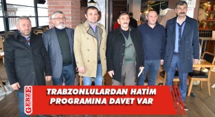 Trabzonlular, basın mensuplarıyla bir araya geldi