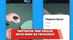 Twitter'a video oynatma hızı özelliği geliyor
