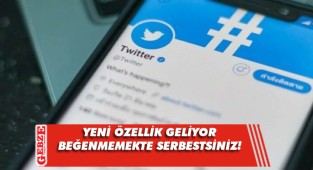 Twitter’dan yeni özellik: Tweet beğenmeme butonu