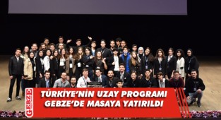 Uzaya dair her şey GTÜ'de konuşuldu