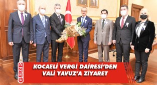 Vali Yavuz'a Vergi Haftası ziyareti