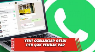 WhatsApp masaüstü sürümüne yeni özellikler geldi