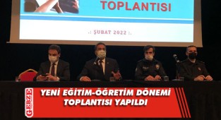 Yeni eğitim-öğretim dönem toplantısı gerçekleşti