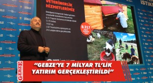 Zinnur Büyükgöz, Gebze’deki çalışmaları anlattı