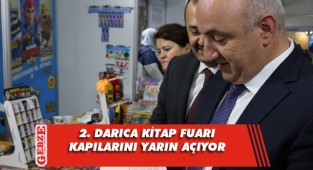 2. Darıca Kitap Fuarı yarın başlıyor