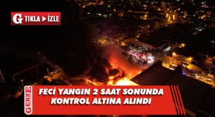 6 iş yerine sıçrayan yangın kontrol altına alındı