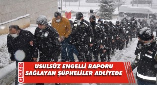 67 şüpheli Gebze Adliyesi'ne sevk edildi