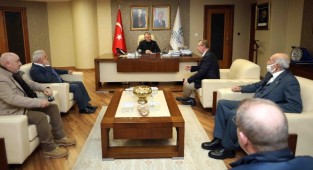 Antrenörlerden Büyükakın’a ziyaret