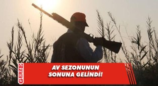 Av sezonu kapanıyor