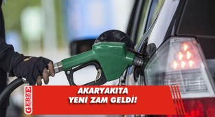 Benzin ve motorine yeni zam geldi