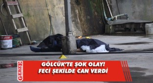 Beton zemine düşen adam öldü