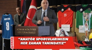 Bıyık’tan amatör spor kulüplerine destek