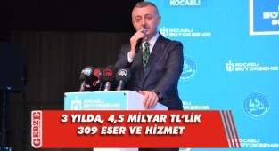 Büyükakın, 3 yıllık çalışmalarını kamuoyuna anlattı