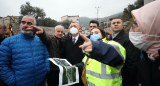 Büyükakın Tepeköy ve Karapınar sakinleriyle buluştu