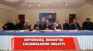 Büyükgöz, İnönü Mahallesi sakinleriyle buluştu