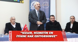 Büyükgöz, Mevlana Mahallesi sakinleriyle bir arada