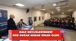 Büyükgöz, Mimar Sinan sakinleriyle buluştu