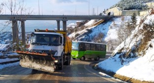 Büyükşehir, 12 ilçede 650 personelle çalıştı