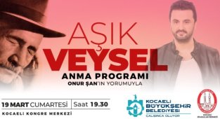 Büyükşehir, Aşık Veysel'i unutmuyor