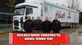 Büyükşehir yemek tırını Ukrayna’ya gönderdi