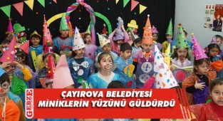 Çayırova Belediyesi’nden miniklere etkinlik