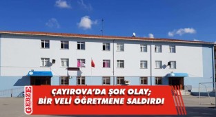 Çayırova'da bir öğretmene saldırı!