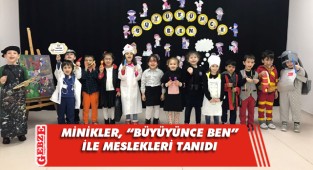 Çayırovalı minikler, meslekleri tanıdılar