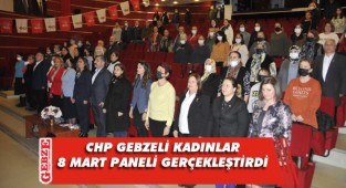 CHP’li kadınlardan 8 Mart paneli