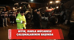 Darıca'da yollar kapanmasın diye yoğun mesai