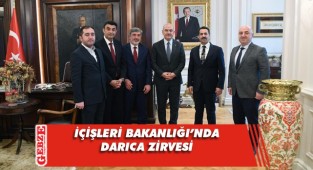 Darıca protokolünden Bakan Soylu’ya ziyaret