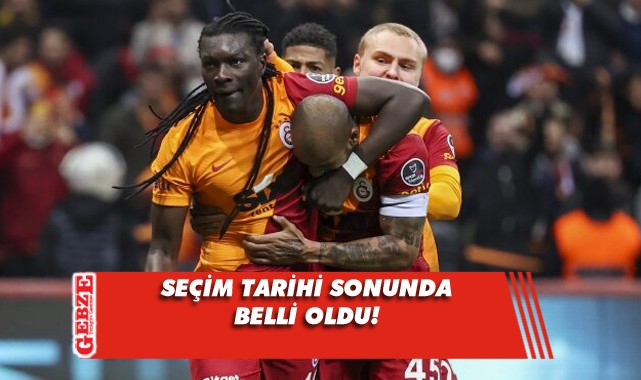 Galatasaray'da seçim tarihi belli oldu