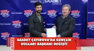 Genç Saadet Çayırova'da bayrak değişimi