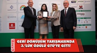 GTÜ'lü akademisyenler ödül aldı