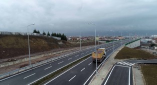 İlimtepe bağlantı yolunun 1. etabı tamamlandı