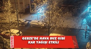 Kar yağışı etkisini gösteriyor